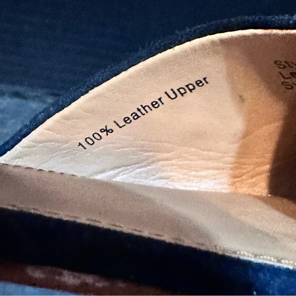 Black Leather J Crew Pointed Toe Flats Size 8 Fairycore Minimalist Career Work - Picture 7 of 10